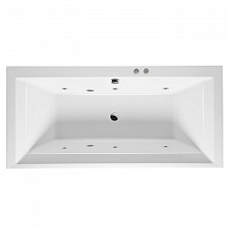 Акриловая ванна EXCELLENT Crown Grand 190x90 см «SOFT», хром