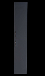 Рона-30 пенал подвесной, комбинированный, серебро ,лев./прав. (ПВХ)