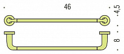 Полотенцедержатель Colombo Design Basic B2710