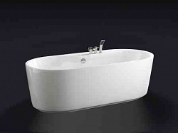 Акриловая ванна BelBagno BB14-K, белая