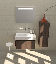 Мебель для ванной Inova Premium 80 транше темный