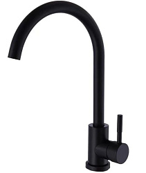 Смеситель для кухни Hoffger 385 Black (Чёрный)