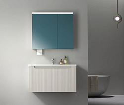 Тумба под раковину со столешницей Arrow 90 подвесная, кремовый матовый ADGMD9G31008G-XZ