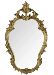 Зеркало фигурное H97xL58xP5 cm, бронза
