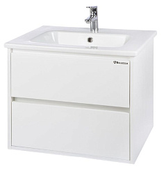 Лоренцо-60 тумба подвесная с 2 ящ., белый