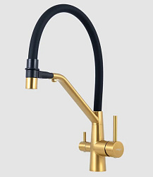 Смеситель для кухни Hoffger Mona 420 Gold (Золото)
