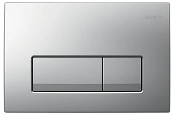 Смывная клавиша Geberit Delta50, для двойного смыва: Матовый хром 115.119.46.1
