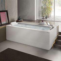 Jacuzzi Energy Ванна 180x80х57см, без панелей, SX, смесители, цвет: белый