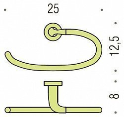 Полотенцедержатель Colombo Design Basic B2731