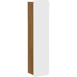 Универсальный левый/правый подвесной пенал 35 см с одной дверью