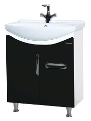 Лагуна-65 тумба с 1ящ. черная