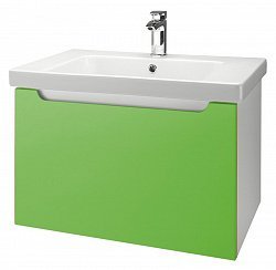 Мебель для ванной Dreja Color 60 зеленый глянец