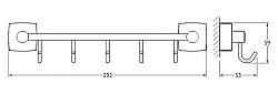 Крючок FBS Esperado ESP 026 на планке