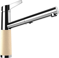 Cмеситель для кухни Schock SC-510-D, Cristalite/лунный камень