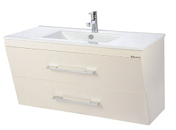 Берта-90 тумба подвесная с 2 ящ. бежевая Мелана Н