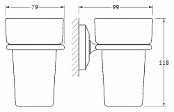 Стакан FBS Standard STA 006