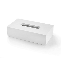 3SC Bemood White Диспенсер для салфеток прямоугольный 24,5х6,5х13 см , цвет белый2192