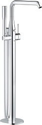 Essence+ Смеситель для ванны с душевым гарнитуром, напольный, хром 23491001
