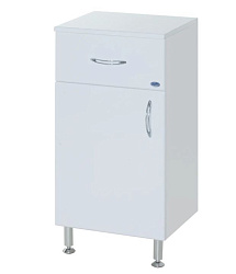 Тумба напольная-40 с 1 ящ. белая лев./прав. Н