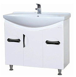 Лагуна-85 тумба с 2 ящ. белая