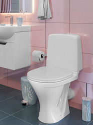 Унитаз-компакт Аттика Комфорт Белый S1