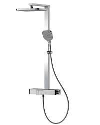 Душевая стойка ARROW AMG13GH872U1CP с термостатом, хром