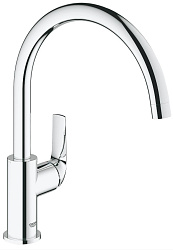 BauCurve Смеситель для кухни, высокий излив, хром 31536001