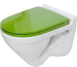 Унитаз подвесной Attica Зеленый S1