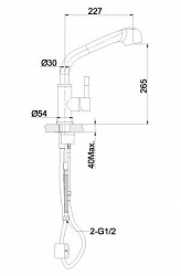 Смеситель Lemark Expert LM5076S для кухонной мойки