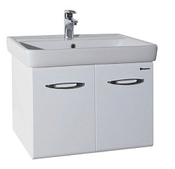 Джела-70 тумба подвесная белая (ТИГОДА)