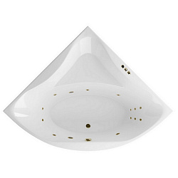 Акриловая ванна EXCELLENT Glamour 150x150 см «SMART», бронза