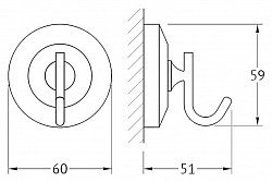 Крючок FBS Standard STA 001