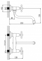 Смеситель Lemark Standard LM2111C для кухонной мойки