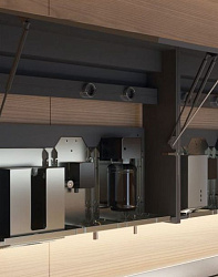 Антивандальный настенный блок для установок шкафа MUMO Nofer 80 см, 12055.A.080