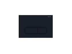 PNS-0000010 (002DQ) Панель смыва Черная матовая для INSP-0000001 Pneumo S (клавиши прямоугольная)