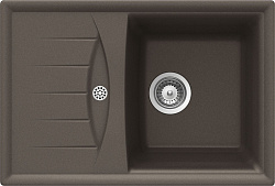 Кухонная мойка Schock Genius 45D Small Cristalite/мокка