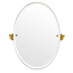 TW Harmony 021, вращающееся зеркало овальное 56*8*h66, цвет держателя: золото1887
