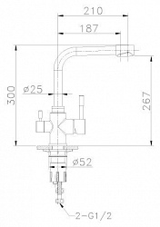 Смеситель Lemark Expert LM5061S для кухонной мойки