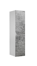 Пенал подвесной "ИНЛАЙН-35 см" универсальный белый/бетон