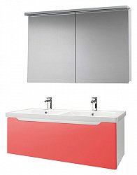 Мебель для ванной Dreja Color 125 оранжевый глянец