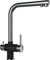 Cмеситель для кухни Schock Vitus, Cristalite/неро