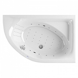 Акриловая ванна EXCELLENT Aquarella 150x100 см правая «NANO», хром