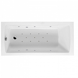Акриловая ванна EXCELLENT Aquaria 170x75 см «RELAX», хром