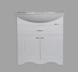 Кантри-75 тумба с 1 ящ. белая (СТИЛЬ)