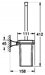 Ершик Grohe Grandera 40632000