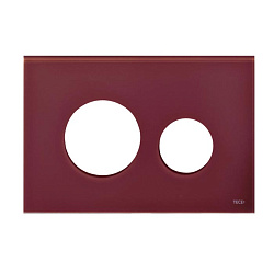 TECE Лицевая панель TECEloop, стекло, цвет - рубиновый (Alape)2177