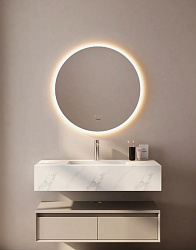 Столешница из керамогранита с фарфоровой раковиной 1000х570х250 мм ADGMD10G4035WF-DJA