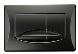 RIVER DUAL NEW Клавиша двойная универсальная h165x245 мм.(пластик), черная