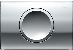 Смывная клавиша Geberit Delta15, смыв/стоп: Глянцевый хром 115.109.21.1