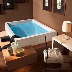 Гидромассажная акриловая ванна Gruppo Treesse Dream 200x160x66 см встраиваемая